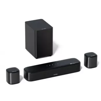 Soundbar Ultimea Aura A50 Czarny 5.1 kanałów, 320 W RMS, Dolby Atmos/Surround, subwoofer 10,2 cm