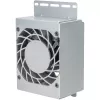 CPU Cooler SILVERSTONE RAC45-FC-801 kompaktowy wentylator 80 mm, srebrno-czarny