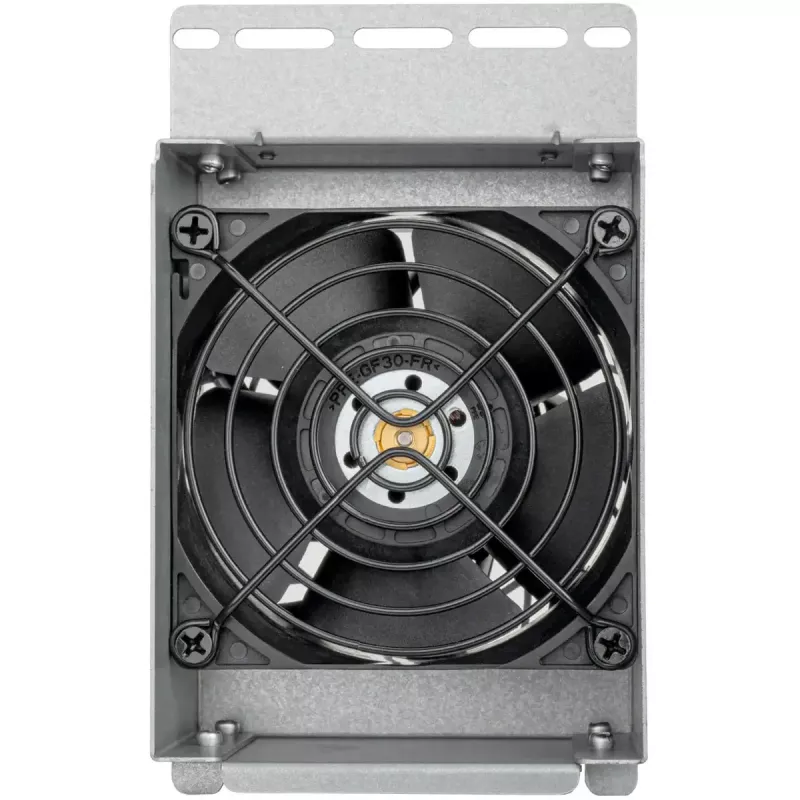 CPU Cooler SILVERSTONE RAC45-FC-801 kompaktowy wentylator 80 mm, srebrno-czarny