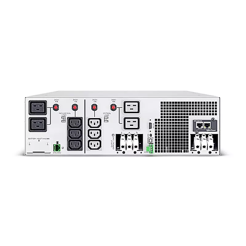 CyberPower OL6KERTHDL zasilacz awaryjny (UPS) Podwójna konwersja (Online) 6 kVA 6000 W 10 gniazd AC