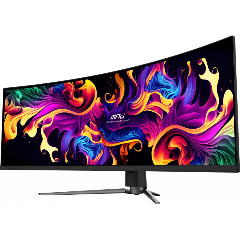 MSI MPG 491CQPX QD-OLED monitor komputerowy 124,5 cm (49 cali) 5120 x 1440 pikseli Dual QHD Czarny