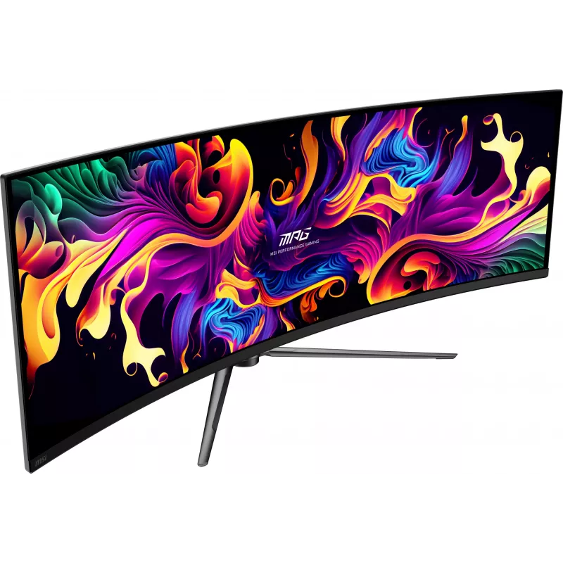 MSI MPG 491CQPX QD-OLED monitor komputerowy 124,5 cm (49 cali) 5120 x 1440 pikseli Dual QHD Czarny