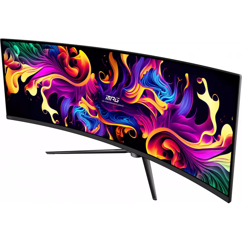 MSI MPG 491CQPX QD-OLED monitor komputerowy 124,5 cm (49 cali) 5120 x 1440 pikseli Dual QHD Czarny