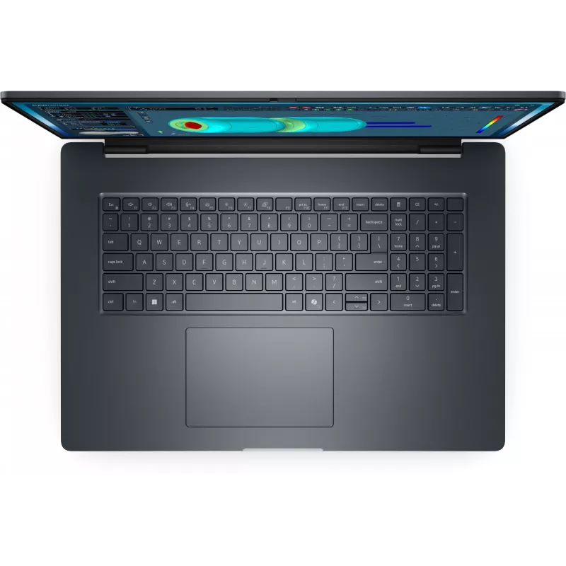DELL Pro Max 18 Plus MB18250 Intel Core Ultra 9 285HX Mobilna stacja robocza 45,7 cm (18 cali) Quad HD+ 32 GB DDR5-SDRAM 1 TB SSD NVIDIA RTX PRO 3000 Blackwell Wi-Fi 7 (802.11be) Windows 11 Pro Niemiecki Czarny
