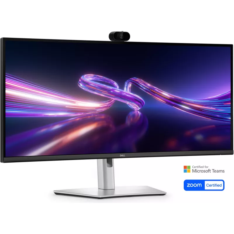 DELL Pro P P3426WEV monitor komputerowy 86,6 cm (34,1 cala) 3440 x 1440 pikseli Wide Quad HD LCD Czarny, Srebrny
