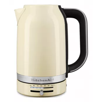 Czajnik elektryczny KitchenAid 5KEK1701EAC 1,7 l 2400 W Czarny, Kremowy, Stal nierdzewna