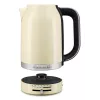 Czajnik elektryczny KitchenAid 5KEK1701EAC 1,7 l 2400 W Czarny, Kremowy, Stal nierdzewna