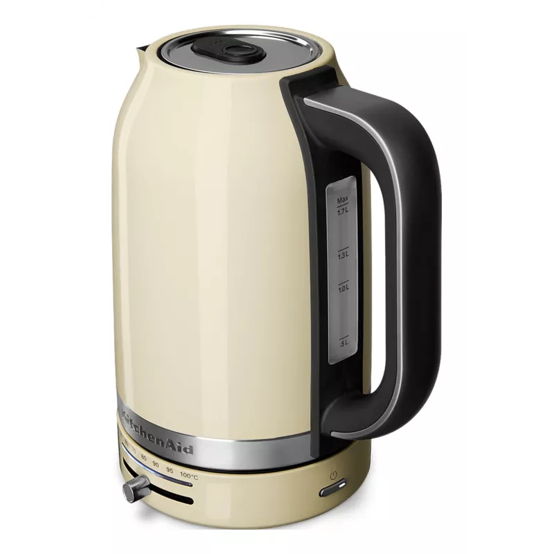 Czajnik elektryczny KitchenAid 5KEK1701EAC 1,7 l 2400 W Czarny, Kremowy, Stal nierdzewna