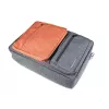 Torba na ramię MODECOM RENO dla laptopów 15,6 cala (39,6 cm), nylon, szary/pomarańczowy