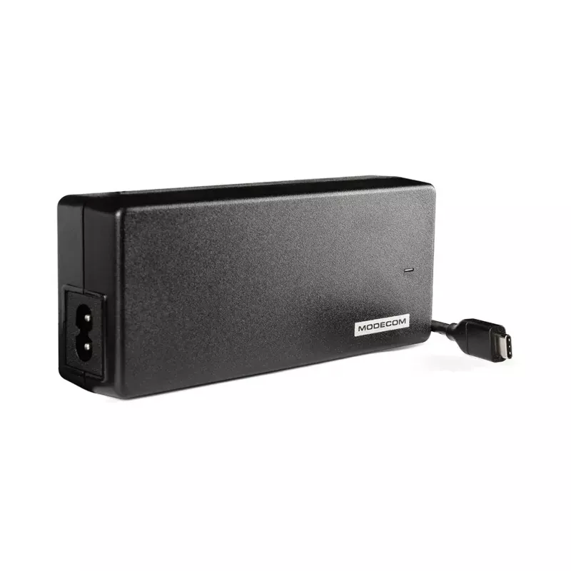 Zasilacz sieciowy/przetwornica MODECOM ROYAL MC-87C 87 W do użytku wewnętrznego USB Type-C Czarny
