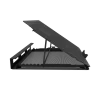 Podkładka chłodząca pod laptopa NATEC Tern 2 Plus — 2 wentylatory, do laptopów do 17,3 cala, czarna