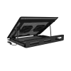 Podkładka chłodząca pod laptopa NATEC Tern 2 Plus — 2 wentylatory, do laptopów do 17,3 cala, czarna