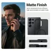 Etui ochronne Crong Hybrid Matte Magnetic do Samsung Galaxy S25 Ultra — TPU+PC, czarny
