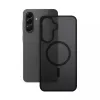 Etui ochronne Crong Hybrid Matte Magnetic do Samsung Galaxy A56 — TPU + PC, czarne