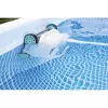 Robotic pool cleaner Intex 28005 — dla basenów, niebiesko-biały, waga 5,66 kg