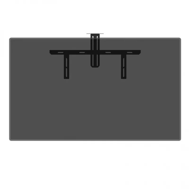 Półka Multibrackets M Universal Camera Holder 55 cali-110 cali Czarna Stal