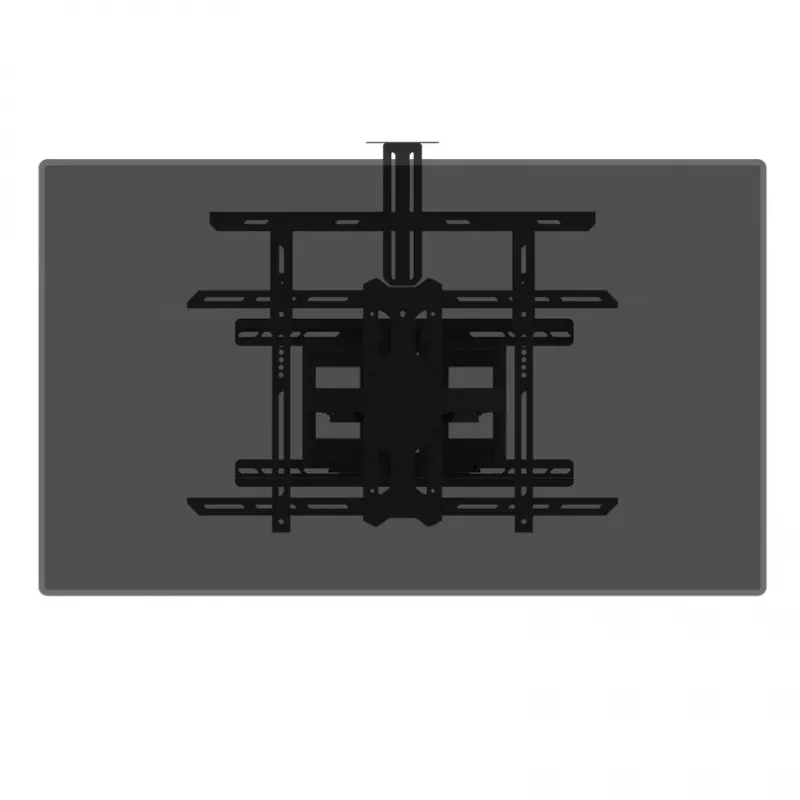 Półka Multibrackets M Universal Camera Holder 55 cali-110 cali Czarna Stal