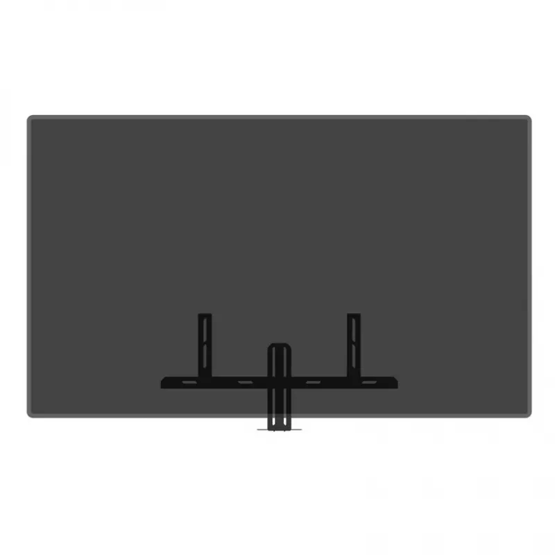 Półka Multibrackets M Universal Camera Holder 55 cali-110 cali Czarna Stal