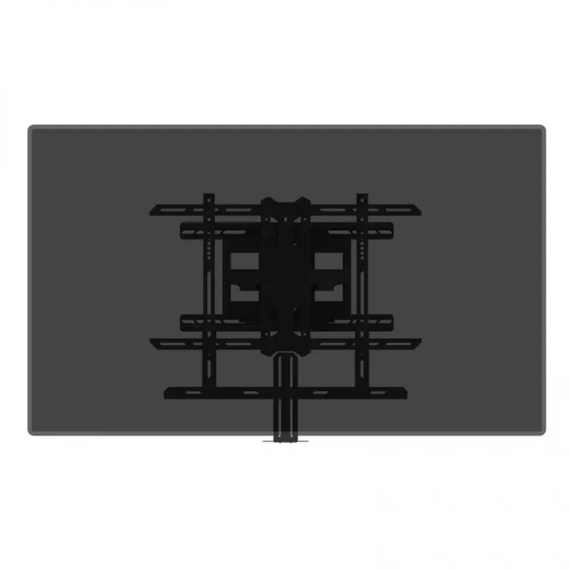 Półka Multibrackets M Universal Camera Holder 55 cali-110 cali Czarna Stal