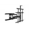 Półka Multibrackets M Universal Camera Holder 55 cali-110 cali Czarna Stal