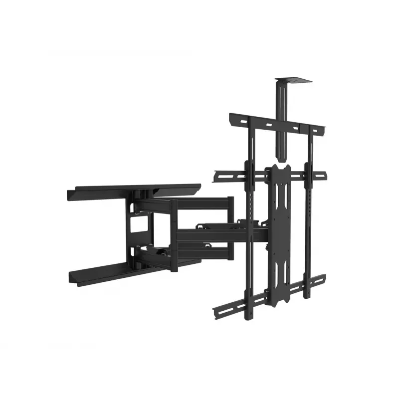Półka Multibrackets M Universal Camera Holder 55 cali-110 cali Czarna Stal