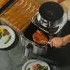 Cosori ICONIC Single 6.2 L Wolnostojąca frytownica na gorące powietrze 1725 W Stal nierdzewna