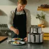 Cosori ICONIC Single 6.2 L Wolnostojąca frytownica na gorące powietrze 1725 W Stal nierdzewna