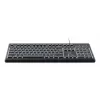 Trust Primo Podświetlana klawiatura Dom/Biuro USB QWERTY US English Czarna