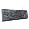 Trust Primo Podświetlana klawiatura Dom/Biuro USB QWERTY US English Czarna