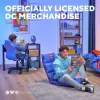 Fotel gamingowy TRUST GXT 703SM REVVO Kids Superman niebieski – dziecięcy fotel gamingowy, ergonomiczna konstrukcja, regulowane funkcje