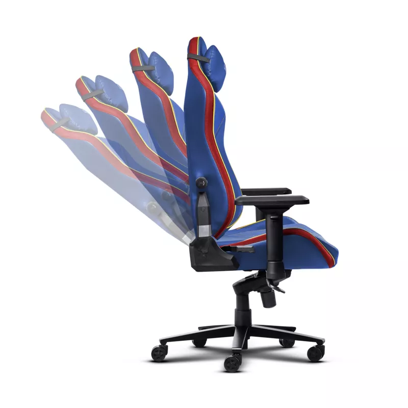 Fotel gamingowy TRUST RUYA PRO GXT721SM Superman — ergonomiczny design, regulowana wysokość
