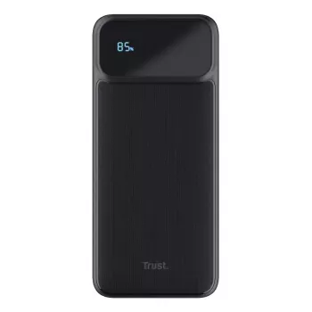 Power bank TRUST 25883 — 20000 mAh Li‑Ion, PD i Quick Charge 3.0, 2×USB‑A + 1×USB‑C, 20 W, Czarny