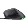 Mysz gamingowa TRUST GXT 145 Rexxa praworęczna USB Type-A 12800 DPI, przewodowa, podświetlenie RGB kółka, czarna