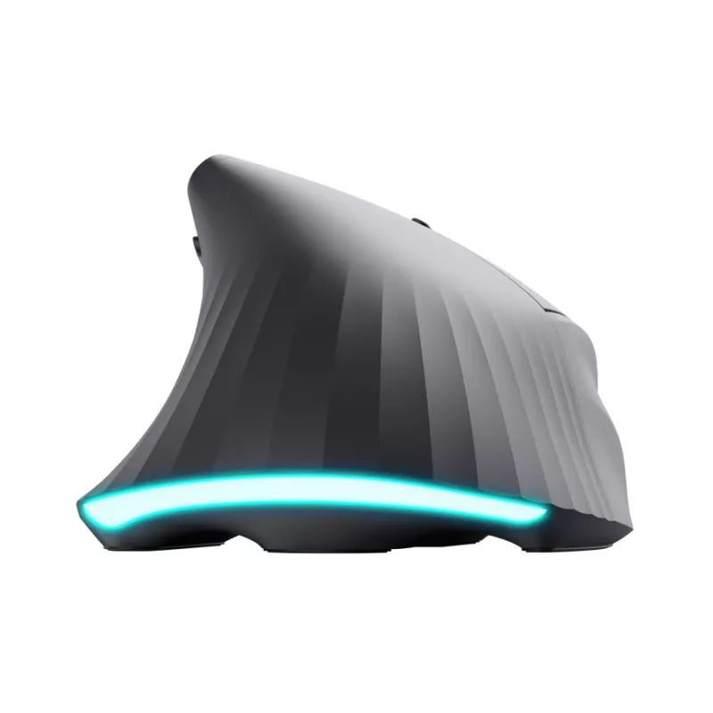 Mysz gamingowa TRUST GXT 145 Rexxa praworęczna USB Type-A 12800 DPI, przewodowa, podświetlenie RGB kółka, czarna