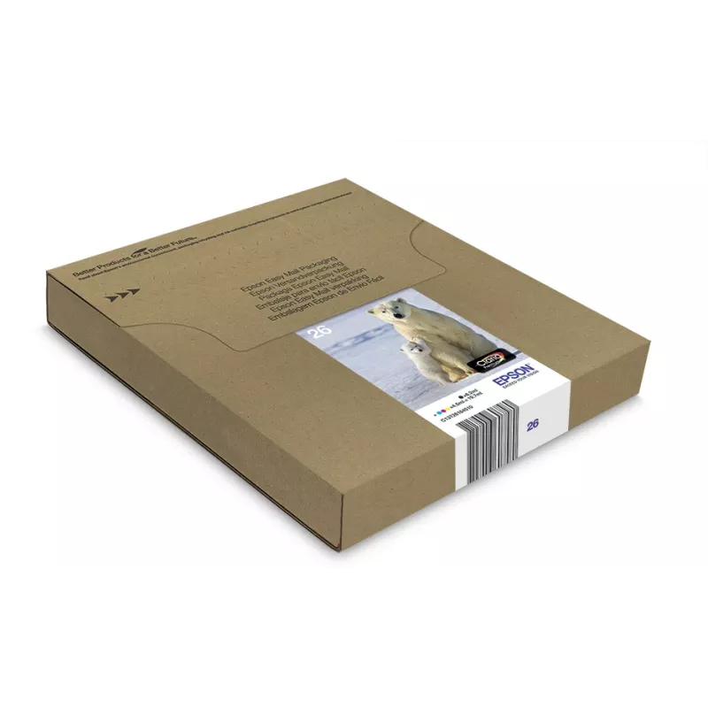 Epson Polar bear Multipack 4-kolory 26 EasyMail, Standard Yield, Czarny, Cyjan, magenta, Żółty, Tusz pigmentowy, Tusz barwnikowy, 6,2 ml, 4,5 ml