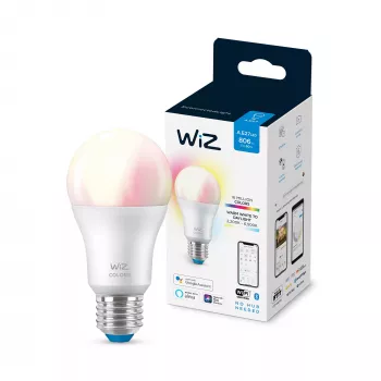 Inteligentna żarówka Telekom WiZ Bulb 8W (Eq.60W) A60 E27 — Wi‑Fi/Bluetooth, 8 kWh/1000h, 60×122 mm