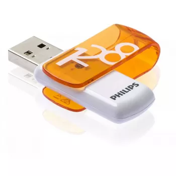 Philips FM12FD05B pamięć USB 128 GB USB Type-A 2.0 Pomarańczowy, Biały