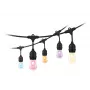 WiZ String Lights, Inteligentny łańcuch świetlny, Wi-Fi/Bluetooth, Czarny, Wi-Fi 4 (802.11n), 802.11b, 802.11g, LED, Tworzywo sztuczne