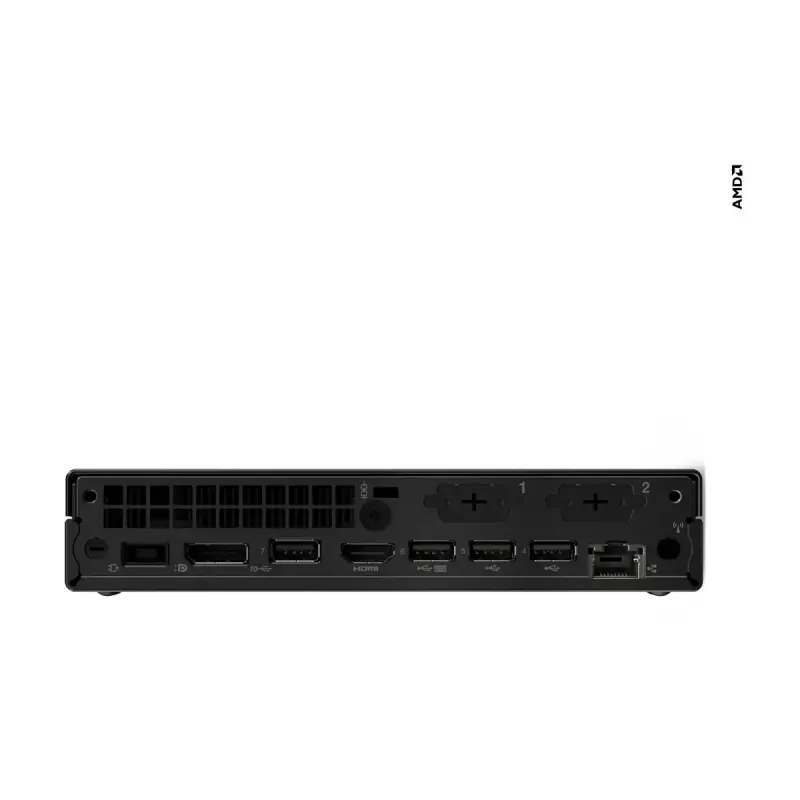 Lenovo ThinkCentre M75q Gen 5 12RQ001JMH mini PC, AMD Ryzen 7 PRO 8700GE, 32GB DDR5, 1TB SSD, Windows 11 Pro