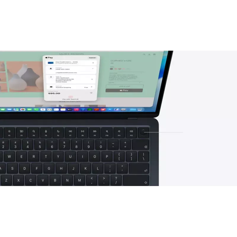 Laptop Apple MacBook Air M5 15,3 cala (38,9 cm) 16 GB RAM 512 GB SSD Niebieski