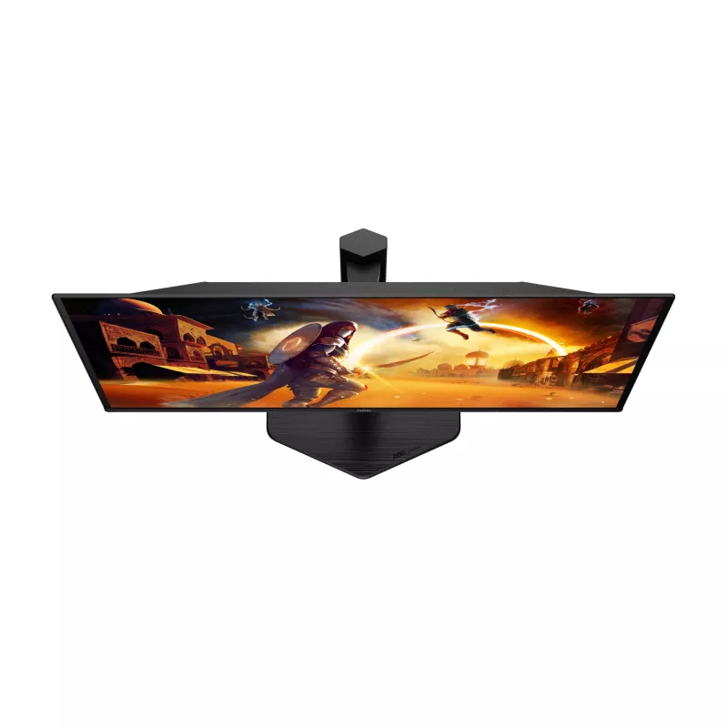 Monitor komputerowy AOC G4 Q27G4ZDR 67,3 cm (26,5 cala) 2560 x 1440 pikseli Quad HD QD-OLED Czarny, Czerwony