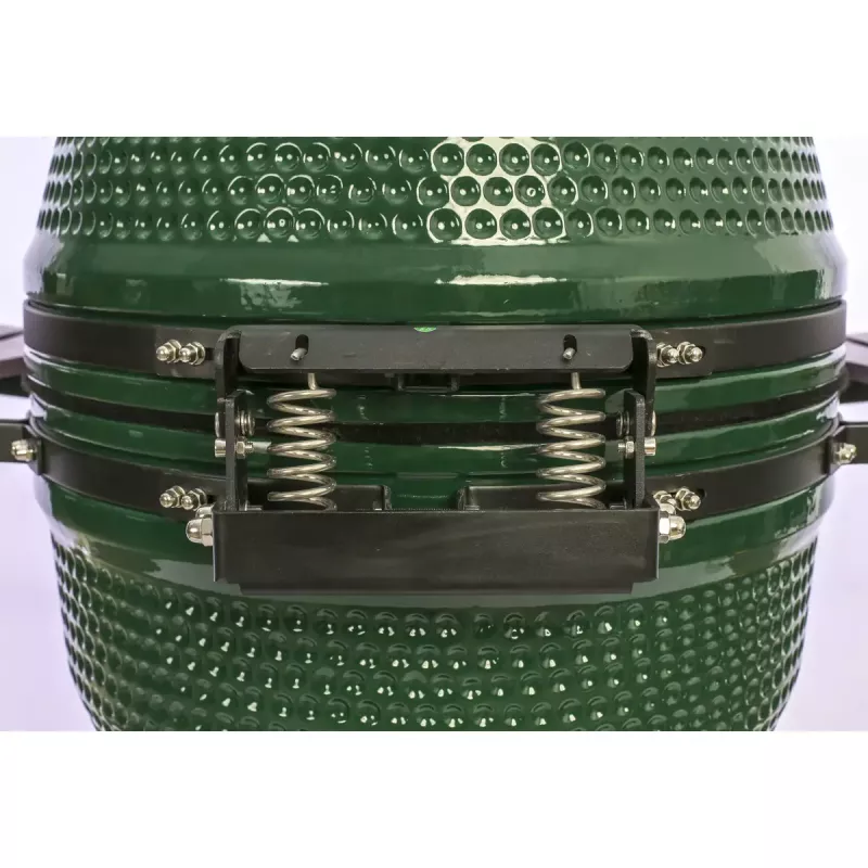 TARGUS Kamado Pro 22 calowy grill rozmiar M (TunaBone) – ceramiczny kamado, 22-calowa powierzchnia do gotowania, zielony