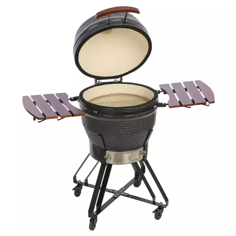 Grill Kamado Pro 22 cale TARGUS Rozmiar M Ciemnoszary