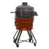 Grill Kamado Pro 22 cale TARGUS Rozmiar M Ciemnoszary