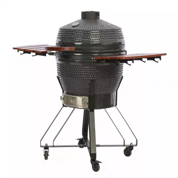TunaBone Kamado Pro 22 Inch Grill, rozmiar M, ciemny szary