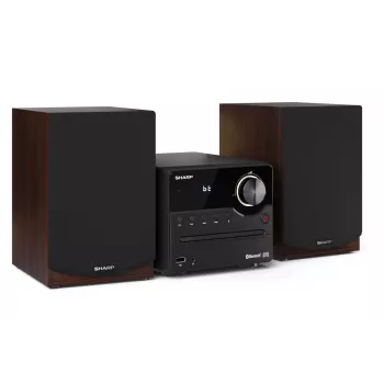 Sharp XL-B512(BR) system audio domowego - mikro wieża audio 45 W Brązowy