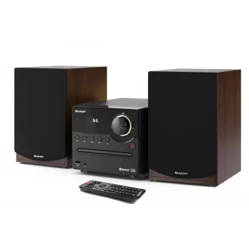 Sharp XL-B512(BR) system audio domowego - mikro wieża audio 45 W Brązowy