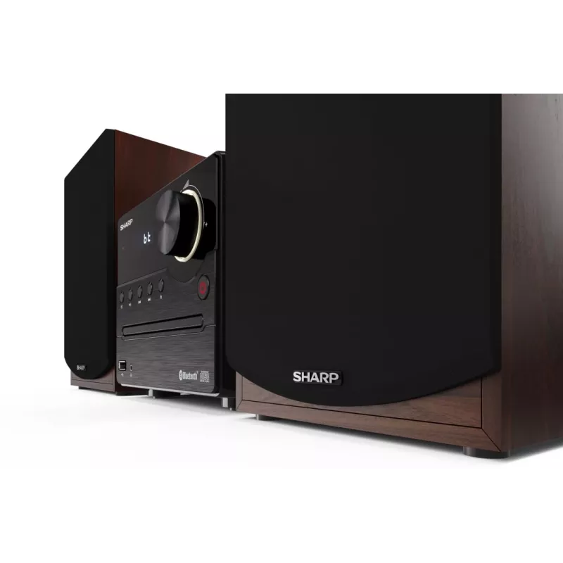 Sharp XL-B512(BR) system audio domowego - mikro wieża audio 45 W Brązowy