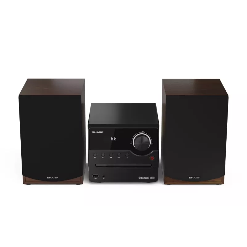 Sharp XL-B512(BR) system audio domowego - mikro wieża audio 45 W Brązowy