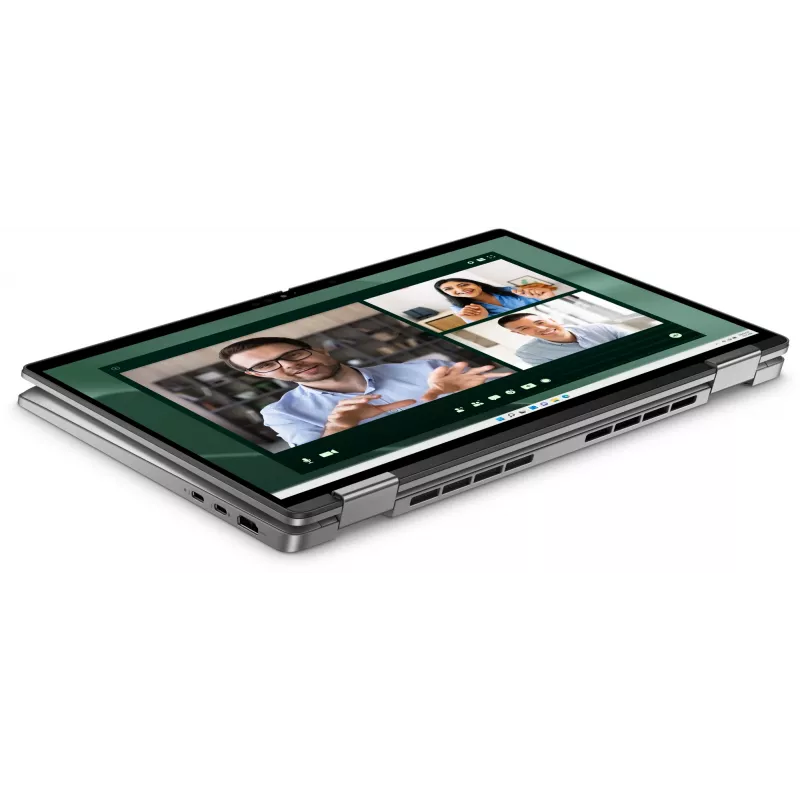 DELL Latitude 7350 2-in-1 Intel Core Ultra 5 135U Hybrydowy (2-w-1) 33,8 cm (13,3 cala) Ekran dotykowy Quad HD+ 16 GB LPDDR5x-SDRAM 512 GB SSD Wi-Fi 7 (802.11be) Windows 11 Pro Niemiecki Szary